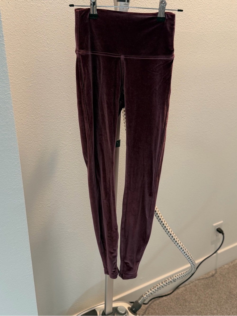 lululemon athletica Velvet Leggings in Deep Plum